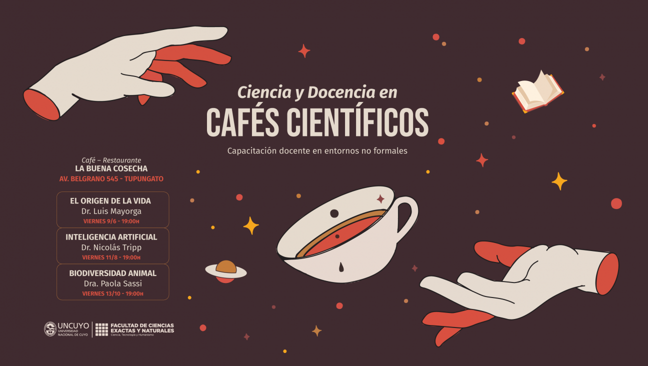 imagen Capacitación docente en entornos no formales: aprendiendo sobre ciencia y docencia en cafés científicos