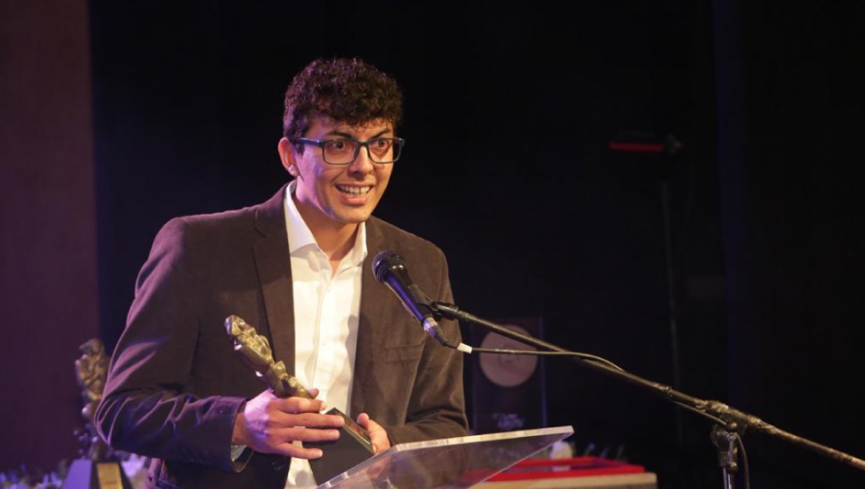 imagen Matías Nieto obtuvo el premio Raices por la categoría de Labor Científica y Técnica