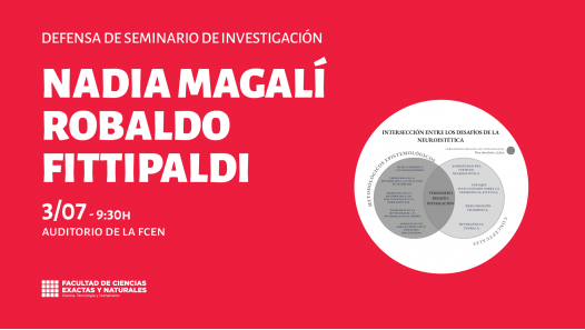imagen Defensa de Seminario de Investigación a cargo de Nadia Magalí Robaldo Fittipaldi 