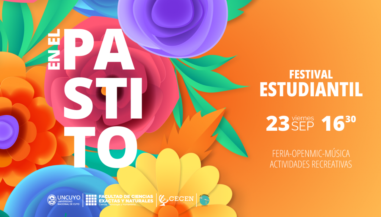 imagen Festival Estudiantil en el Pastito, el viernes 23 de septiembre en la FCEN