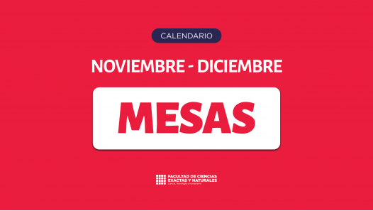 imagen Cronograma mesas de examen diciembre 2025