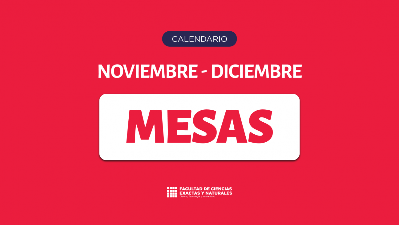 imagen Cronograma mesas de examen diciembre 2025