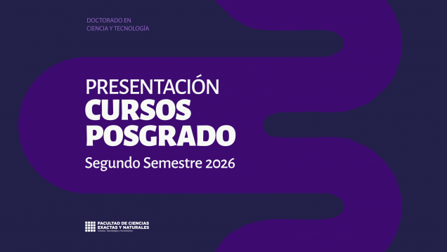 imagen Convocatoria abierta: cursos de posgrado para el segundo semestre 2026