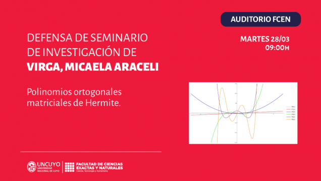 imagen Defensa de Seminario de Investigación de Micaela Araceli Virga