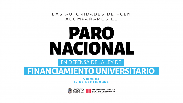 imagen Las Autoridades de la FCEN se suman a la defensa de la Universidad Pública