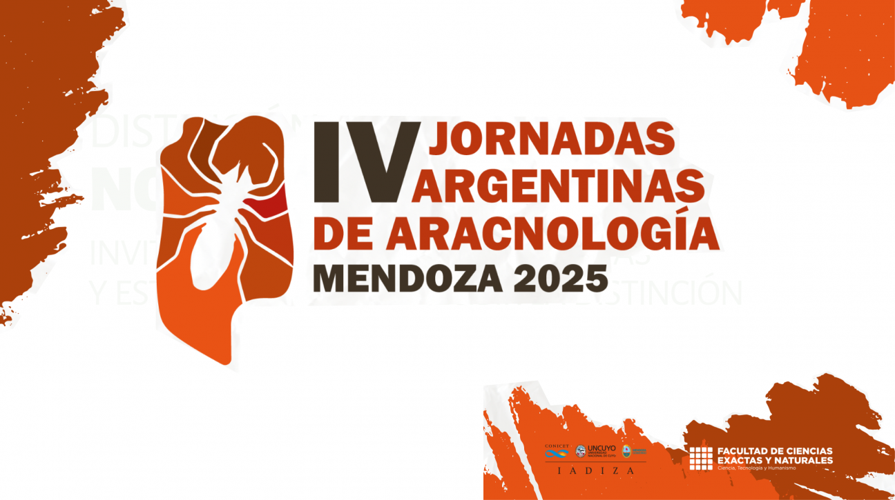 imagen IV Jornadas de Aracnología Mendoza 2025: Un encuentro para profundizar en el estudio de los arácnidos