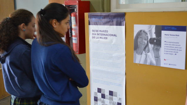 imagen Se inauguró la muestra fotográfica Mujeres Científicas de Latinoamérica, en la sede Valle de Uco