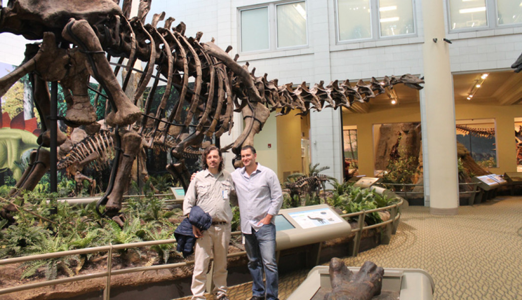 imagen Dinosaurios: la FCEN presenta trabajos de investigación en Estados Unidos