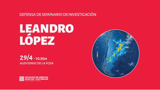 imagen Defensa de Seminario de Investigación a cargo de Leandro López