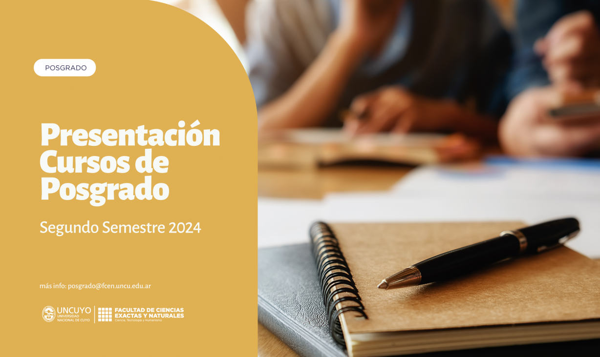 imagen Se encuentra abierto el plazo para presentar cursos de posgrado para el segundo semestre de 2024