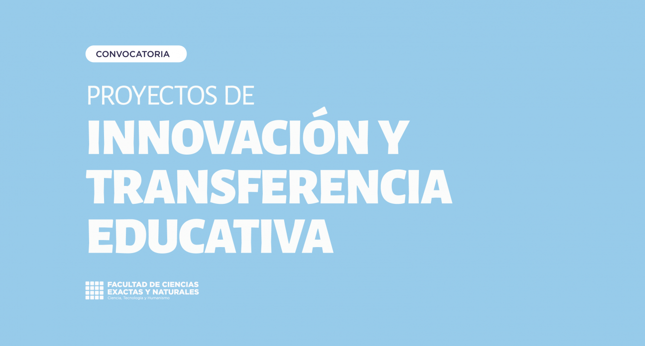 imagen Proyectos de Innovación y Transferencia Educativa: Programa de Incentivo a la Innovación Pedagógica "María Victoria Gómez de Erice" 