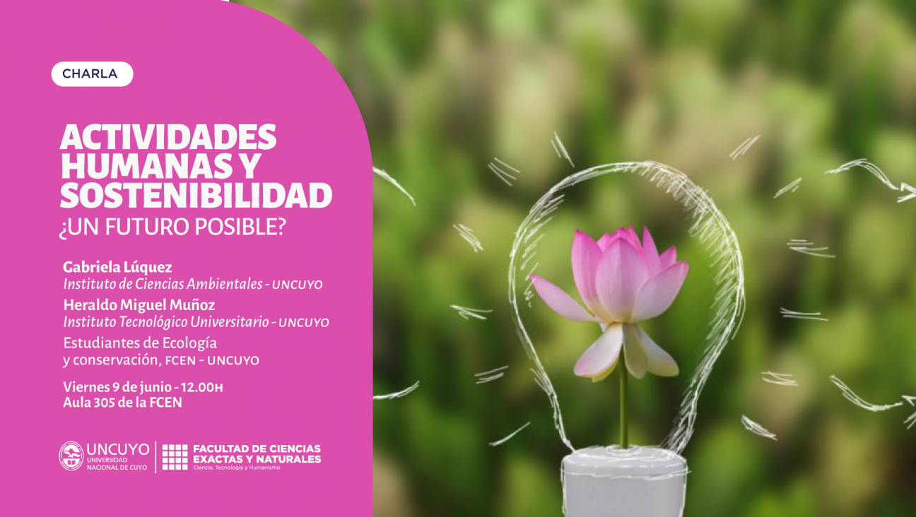 imagen Debate: "Actividades humanas y sostenibilidad: ¿un futuro posible?"