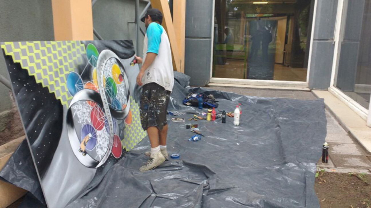 imagen Inauguración de mural en conmemoración  del Día Nacional de la Memoria, por la Verdad y la Justicia