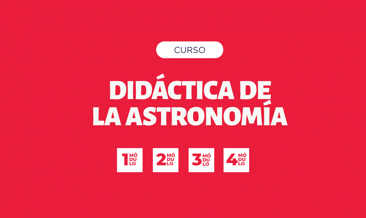 imagen Curso: Didáctica de la astronomía