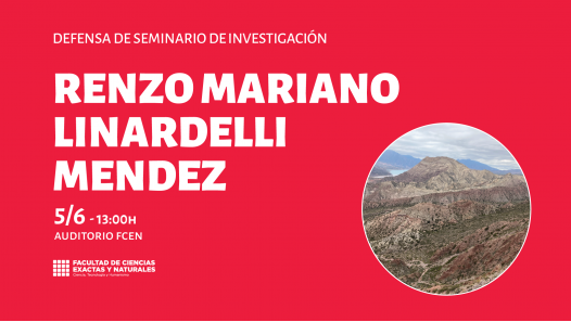 imagen Defensa de Seminario de Investigación a cargo de Renzo Mariano Linardelli Mendez