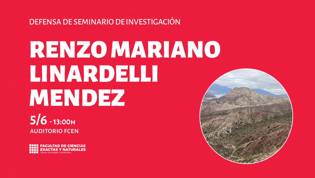 imagen Defensa de Seminario de Investigación a cargo de Renzo Mariano Linardelli Mendez