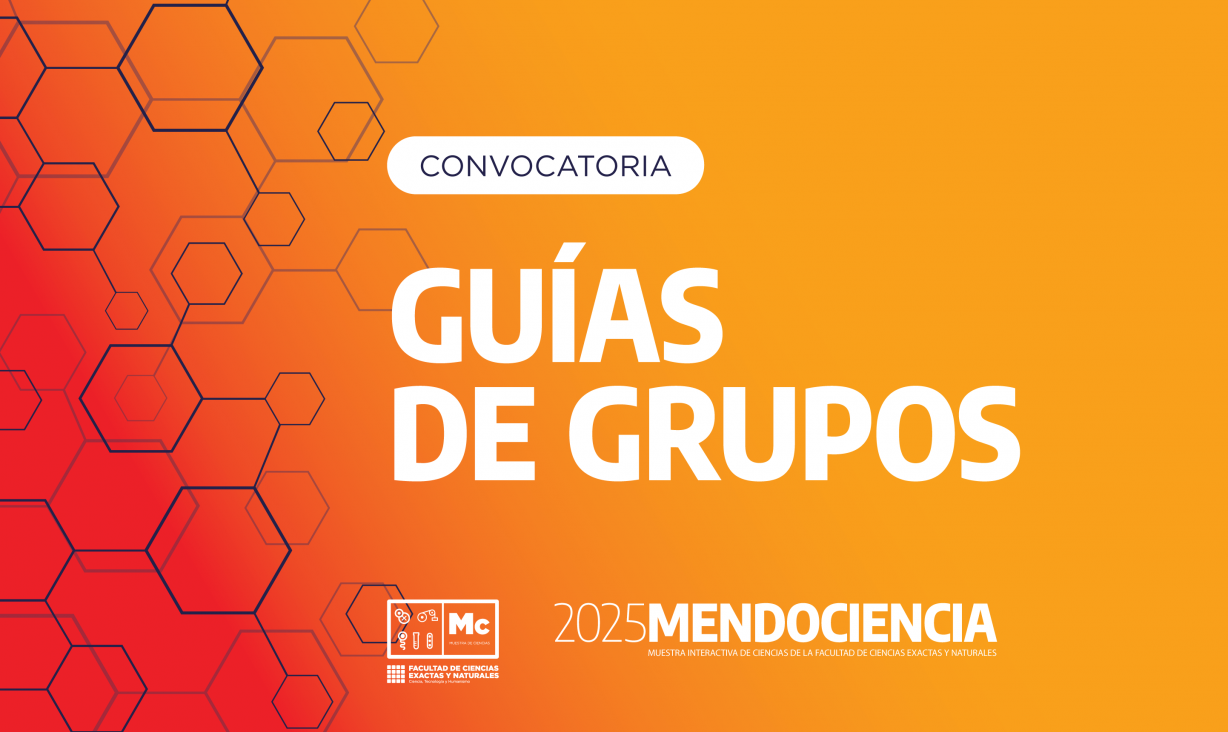 imagen Si sos estudiante o egresado/a de la FCEN sumate a participar del Mendociencia 2025