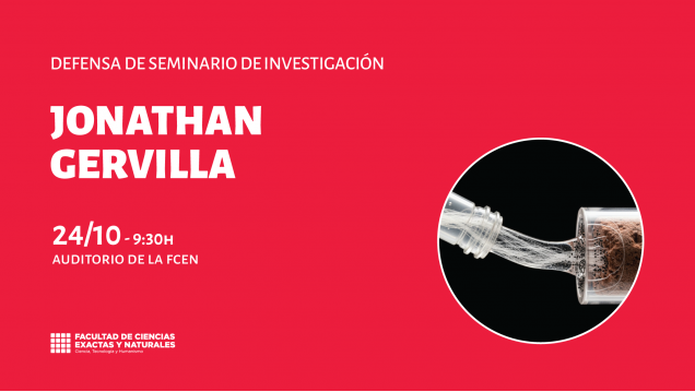 imagen Defensa de Seminario de Investigación a cargo de Jonathan Gervilla