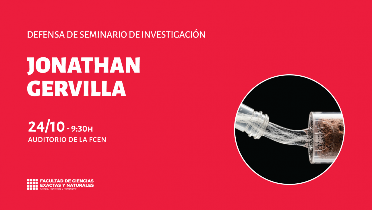 imagen Defensa de Seminario de Investigación a cargo de Jonathan Gervilla