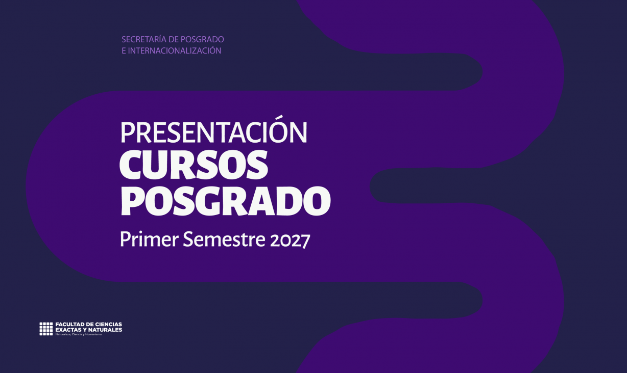 imagen Se abre la convocatoria para la presentación de Cursos de Posgrado para el primer semestre 2027