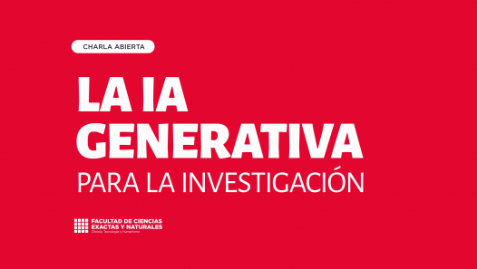 imagen Charla abierta: La IA generativa para la investigación