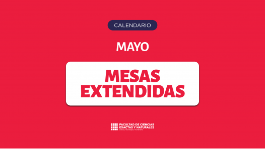 imagen Cronograma de mesas de examen mayo 2026