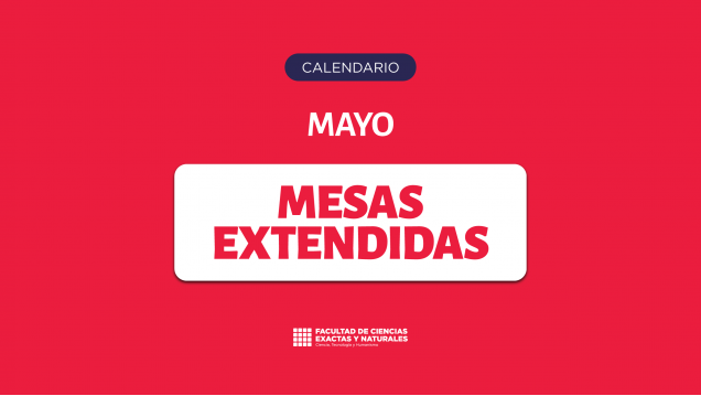 imagen Cronograma de mesas de examen mayo 2026