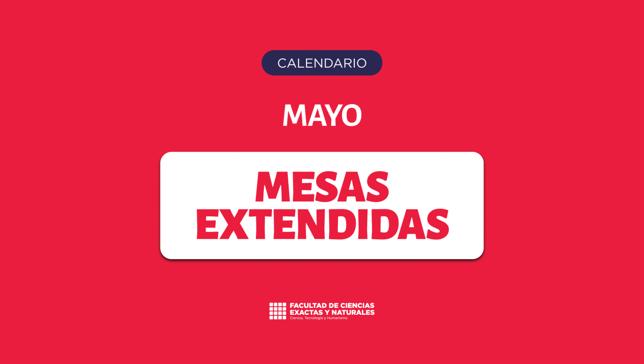 imagen Cronograma de mesas de examen mayo 2026