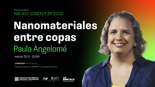 imagen Ciclo Nexo Científico en La Enoteca: nanomateriales entre copas 