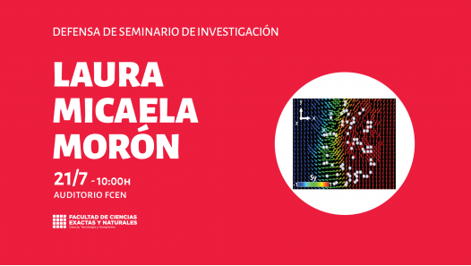 imagen Defensa Seminario de Investigación a cargo de Laura Micaela Morón