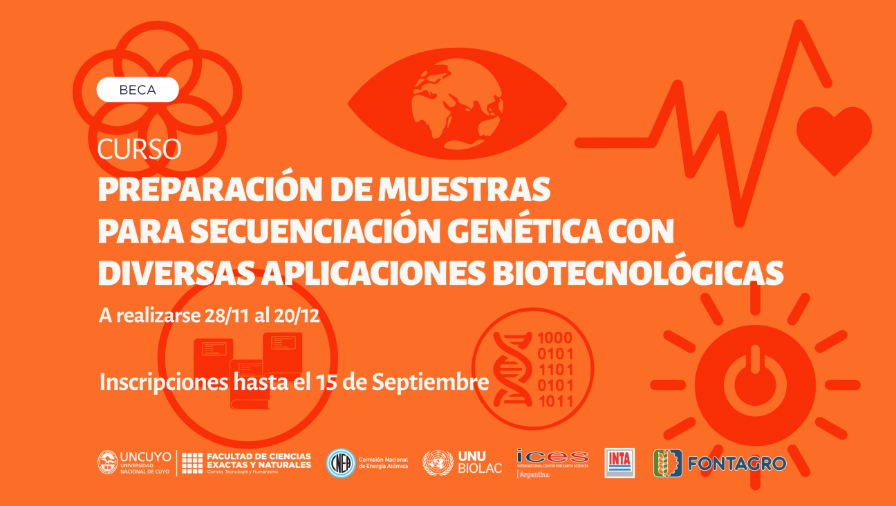 imagen Se ofrecen becas para curso sobre secuenciación genética en biotecnología