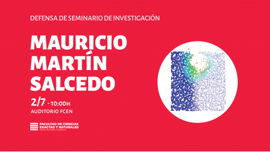 imagen Defensa de Seminario de Investigación a cargo de Mauricio Martín Salcedo