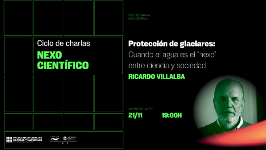 imagen Charla Protección de Glaciares: Cuando el agua es el nexo entre ciencia y sociedad