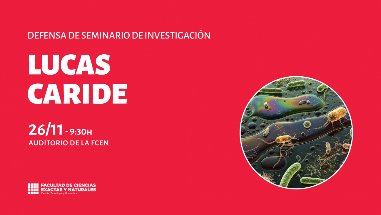 imagen Defensa de Seminario de Investigación a cargo de Lucas Caride