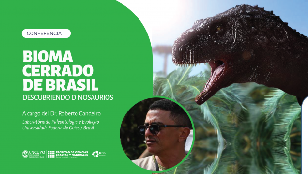 imagen Conferencia-Taller: "Bioma Cerrado de Brasil: descubriendo dinosaurios", este viernes a las 12