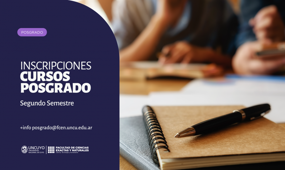 imagen Cursos de Posgrado Segundo Semestre