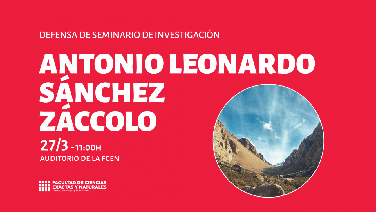 imagen Defensa de Seminario de Investigación a cargo de Antonio Leonardo Sánchez Záccolo
