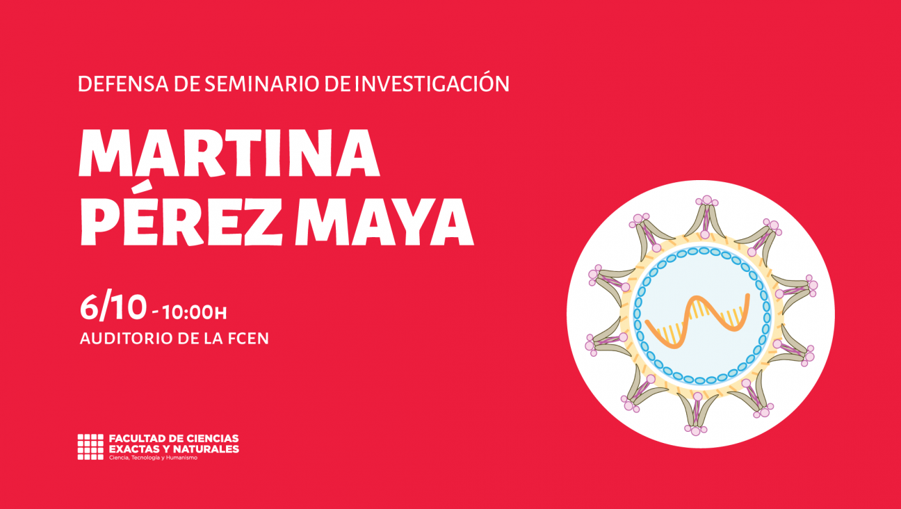 imagen Defensa de Seminario de Investigación a cargo de Martina Pérez Maya
