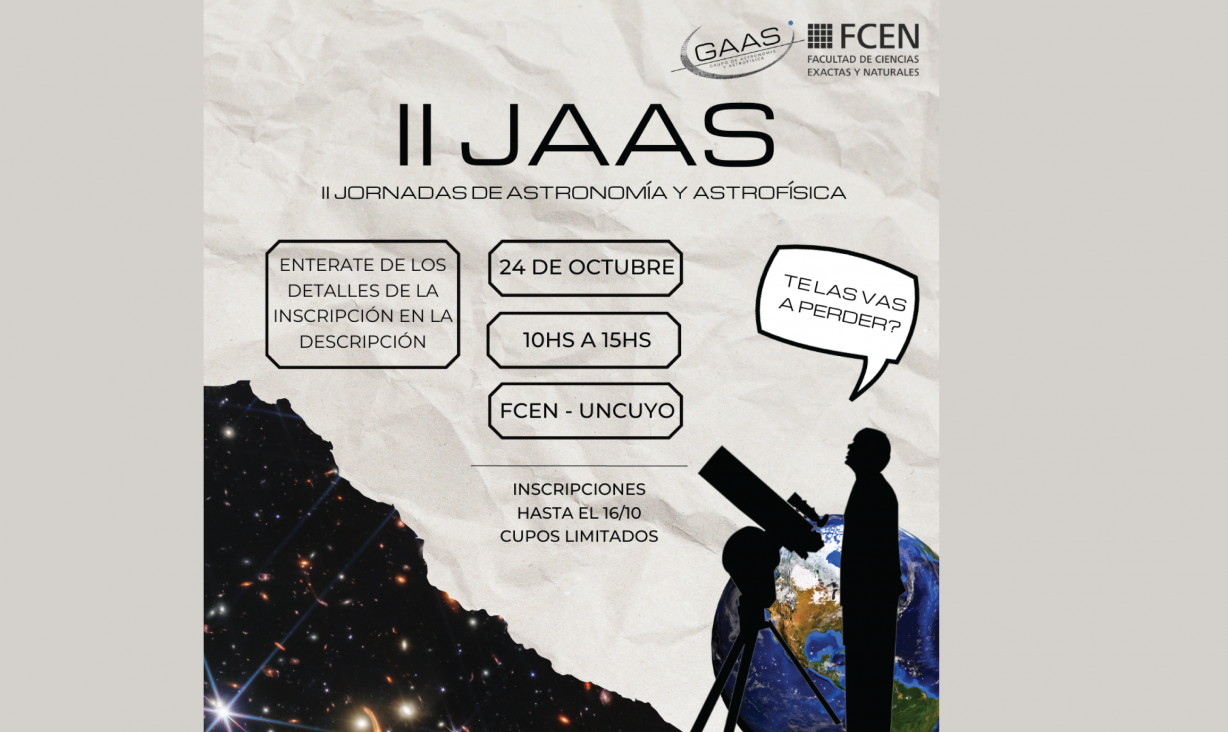 imagen II Jornadas de Astronomía y Astrofísica