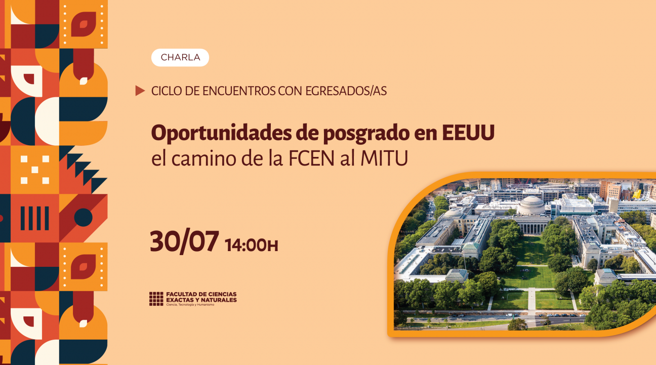 imagen Oportunidades de posgrado en EEUU, el camino de la FCEN al MIT