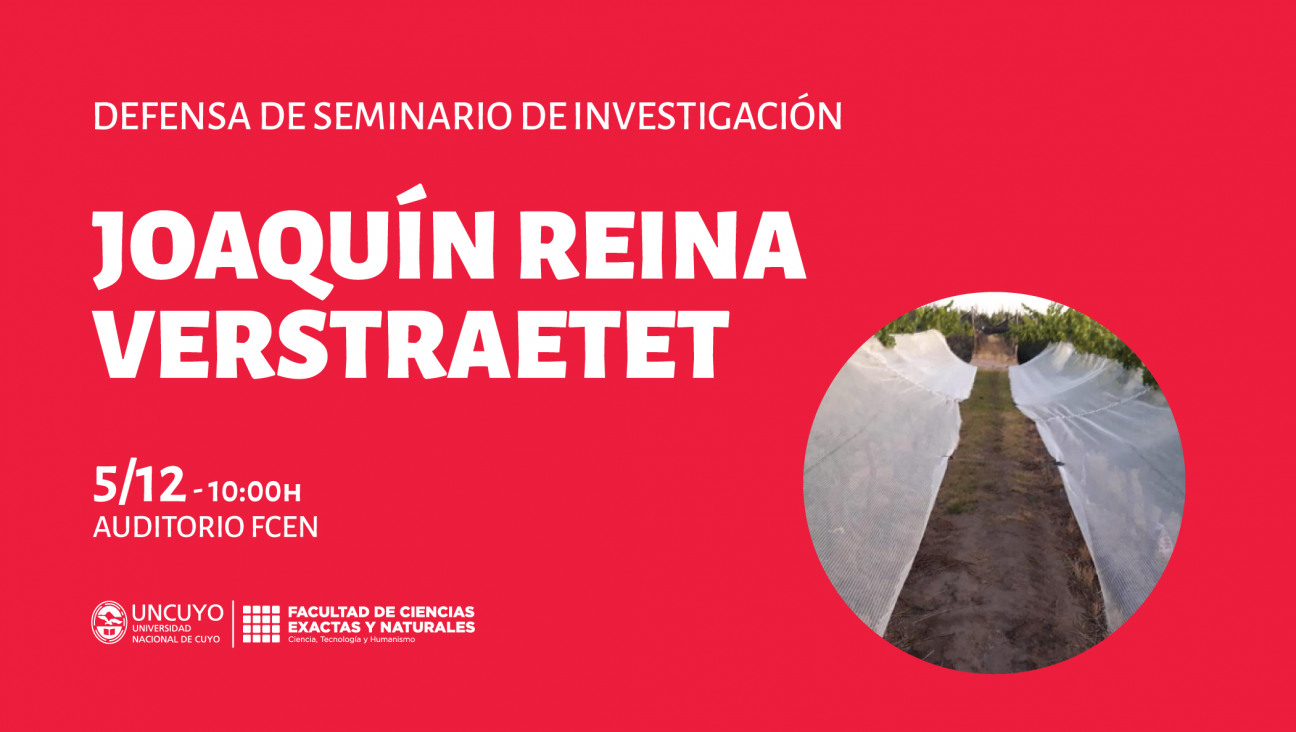 imagen Defensa de Seminario de Investigación de Joaquín Reina Verstraete