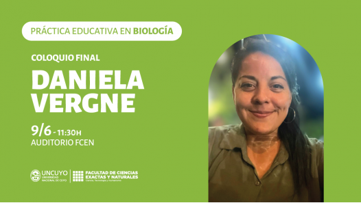 imagen Coloquio final del espacio Curricular: Práctica Educativa en Biología, a cargo de Daniela Vergne