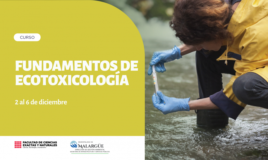 imagen Curso­: Fundamentos de Ecotoxicología