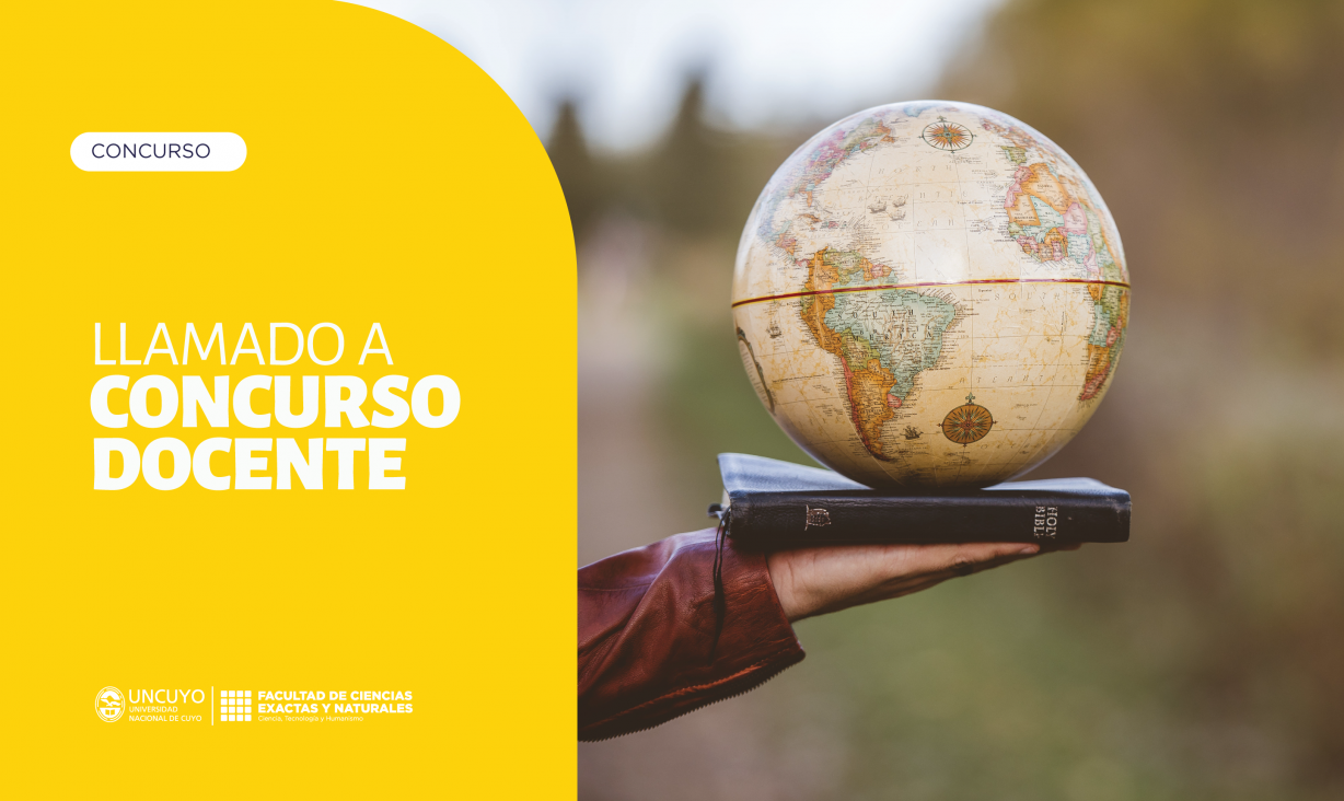 imagen Llamado a Concurso Docente Área de Formación Disciplinar en Ciencias de la Tierra