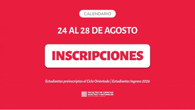 imagen Inscripciones a materias