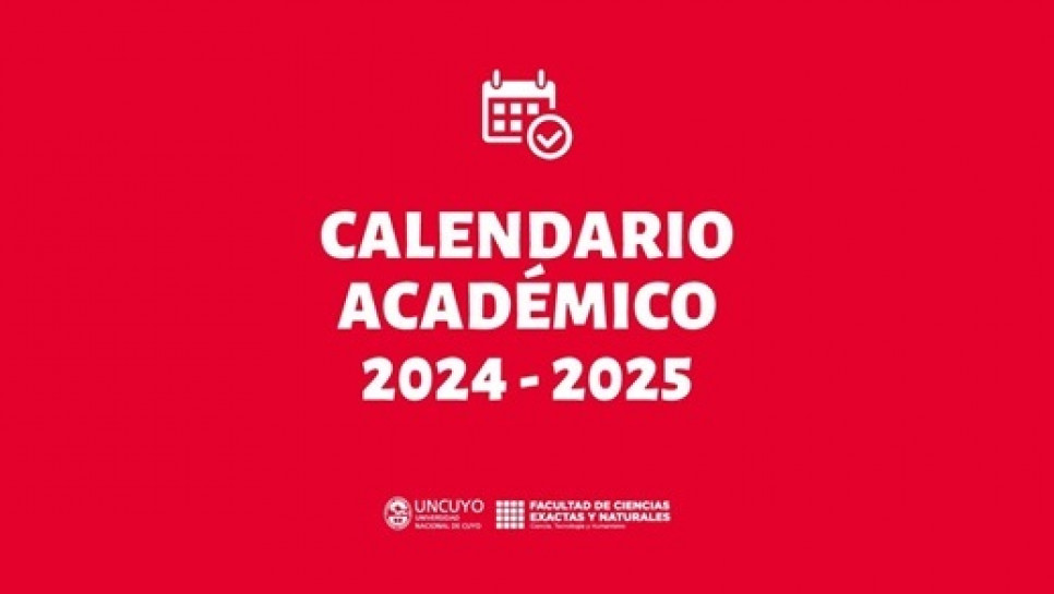 imagen Calendario Académico 2024- 2025