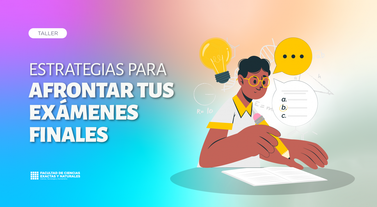 imagen Taller "Estrategias para afrontar tus exámenes finales"