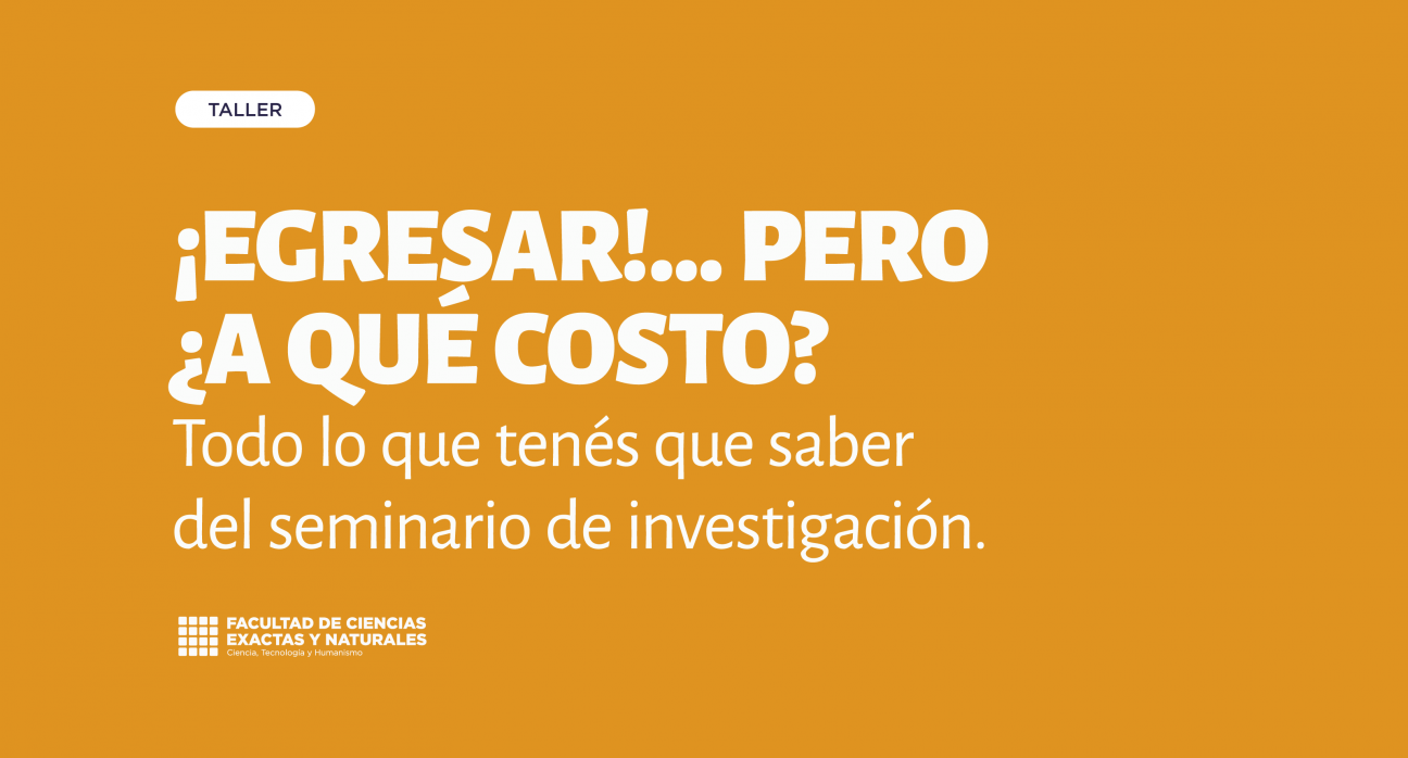 imagen ¡Egresar!… pero ¿a qué costo? Todo lo que tenés que saber del seminario de investigación