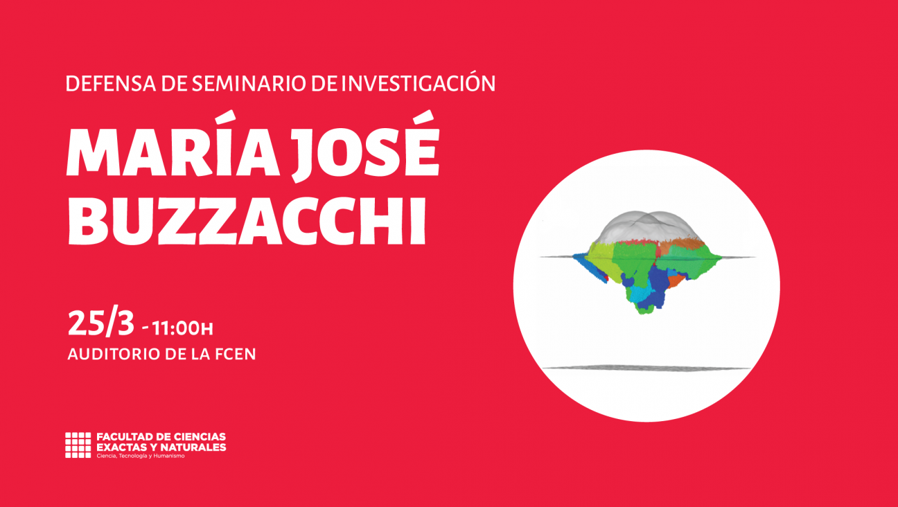 imagen Defensa de Seminario de Investigación a cargo de María José Buzzacchi