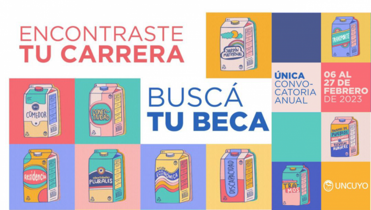 imagen Abre la convocatoria para las Becas UNCUYO 2023